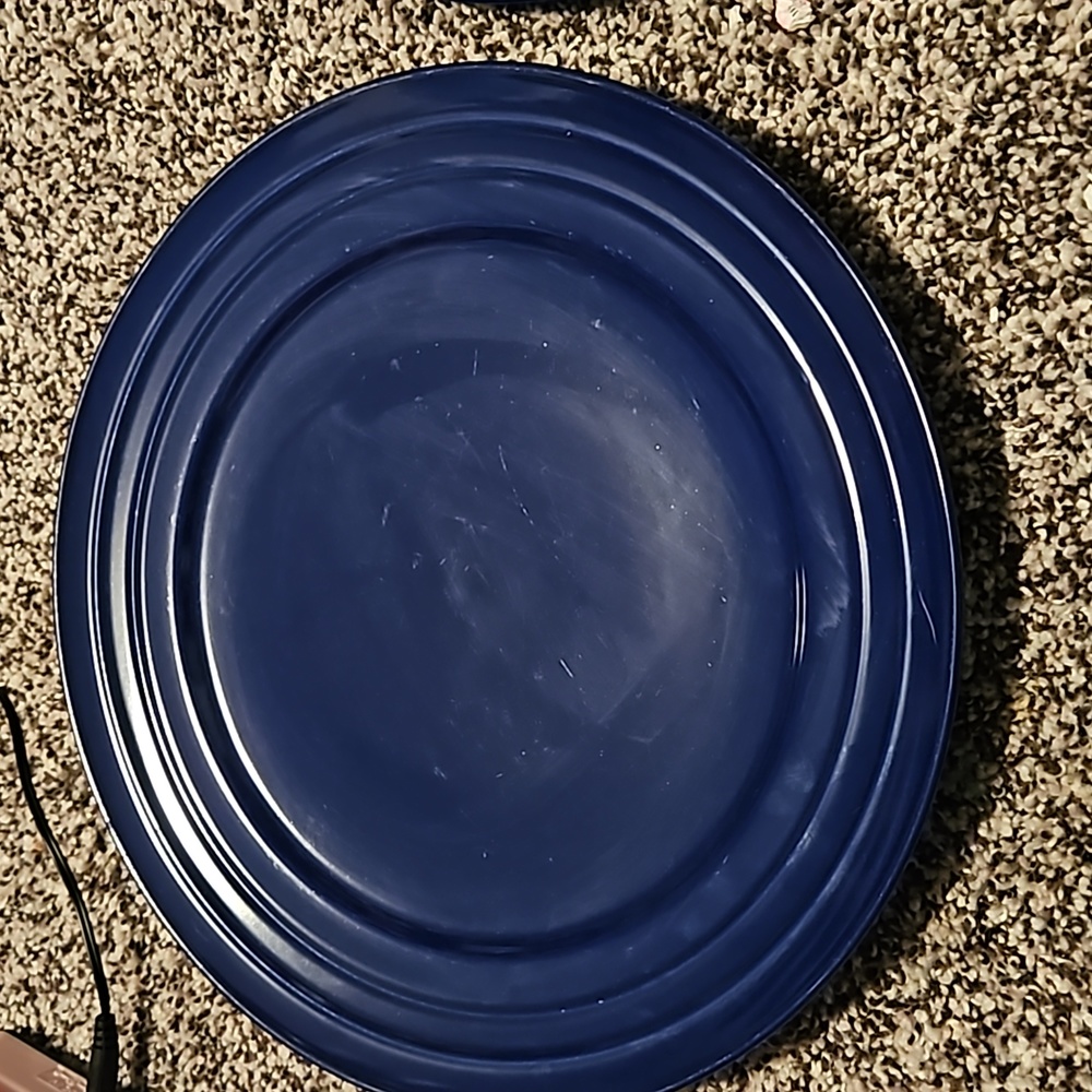 Rachael Ray Double Ridge Blue Raspberry 11" set of 2
